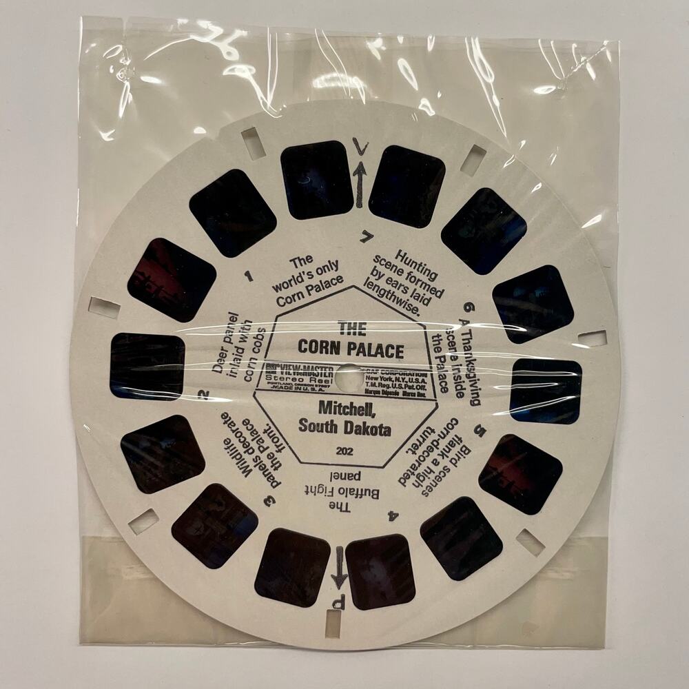 NEW SEALED View-Master 1956 The Corn Palace Mitchell South Dakota (202)